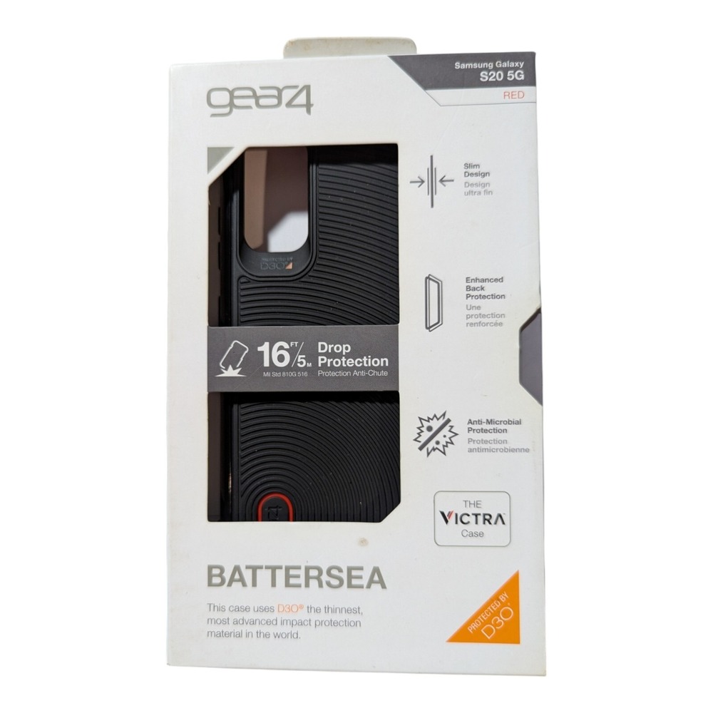 H9. Gear4 Battersea Victra Series Case for Samsung‎ Galaxy S20 5G - Black